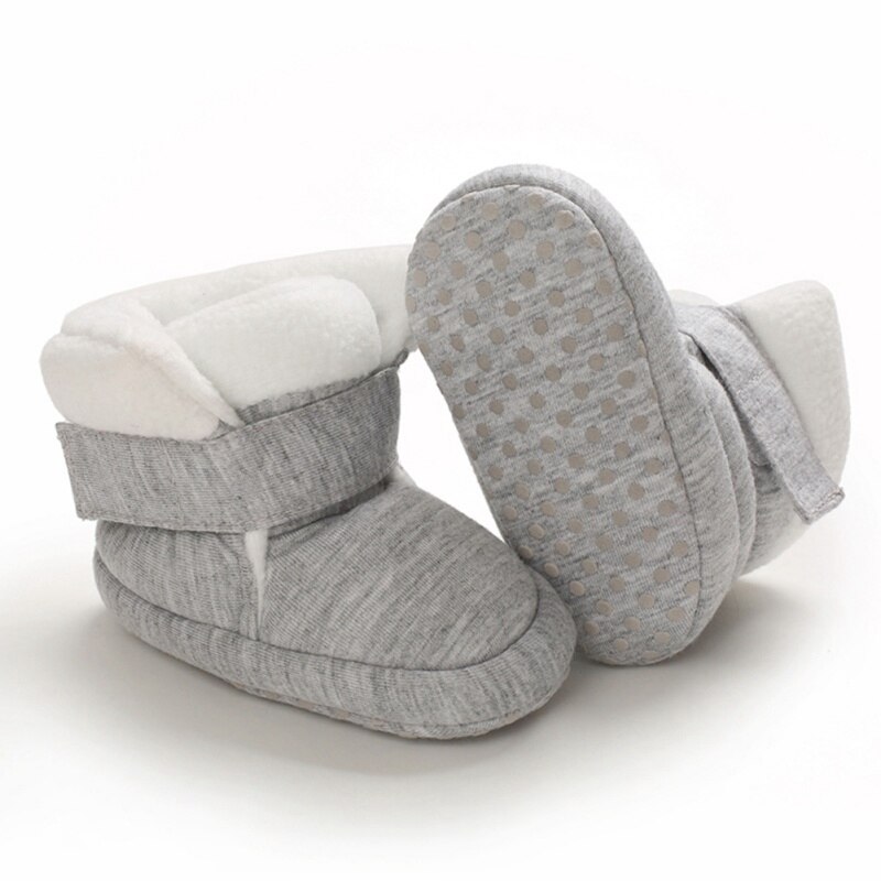 Baby Girls Boys Shoes of Winter Thicken Cotton Soft Sole Bootie Shoes Winter Boot Shoes Frist Walking Shoe: 6 / 7-12 Months