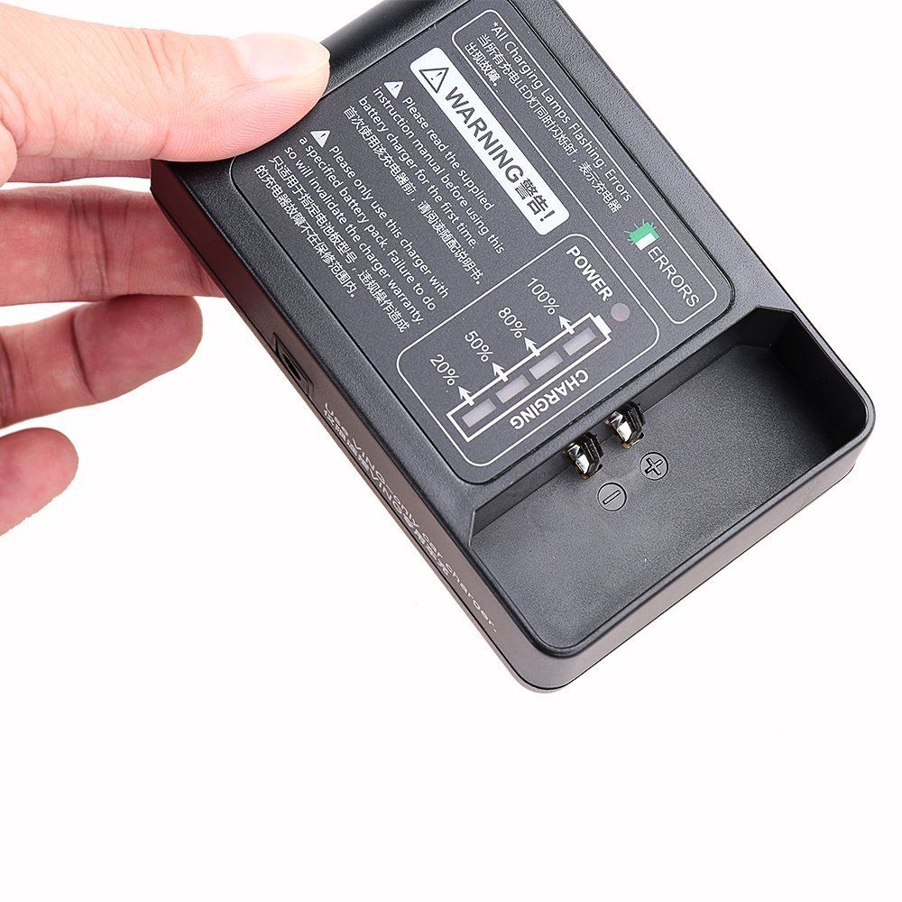 EU Plug Godox VC-18 Charger AC Charger for Godox VB18 Li-ion Battery Ving V850 V850 II V860II-S V860C V860II Speedlite Flash