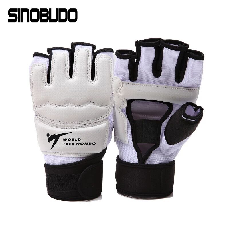 Proteger luvas adulto criança Taekwondo Pé Protector Suporte Tornozelo bota Kickboxing luta guarda pé PESO aprovado protetor de Palma: Hand / XS