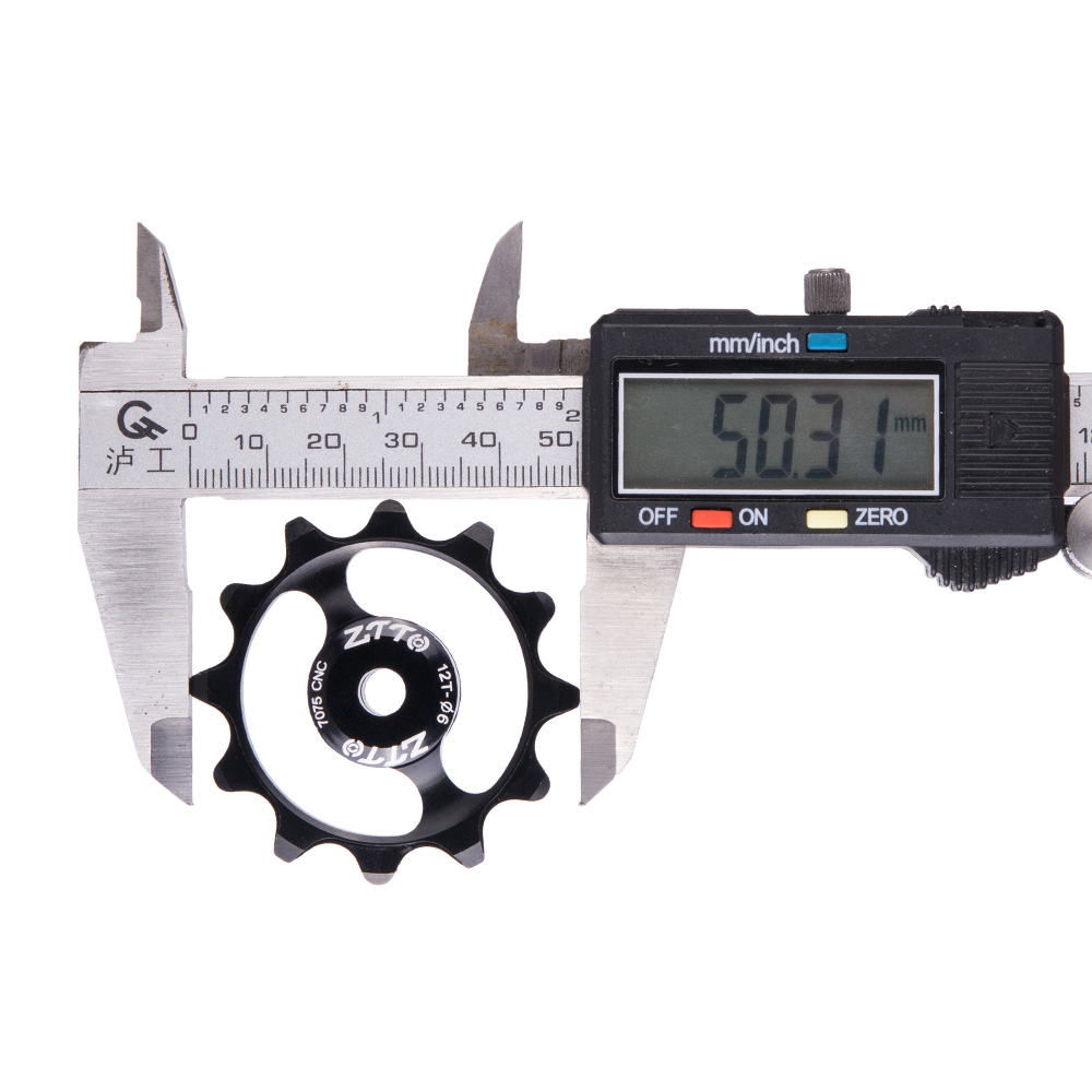 Ztto 12t 13t mtb sykkel bakgirer smal bred jockey hjul rulle keramisk trinse cnc landeveissykkel guide 4mm 5mm 6mm