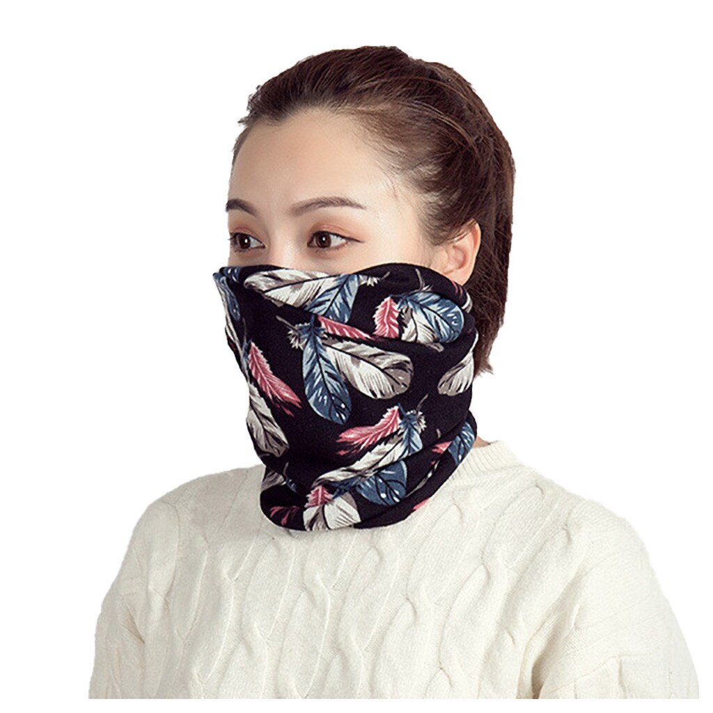 Multifunctionele Bib Vrouwen Hedging Herfst En Winter Koude Nek Bescherming Wilde Шапка Зимняя Женская Lente Echarpe Femme Hiver: B