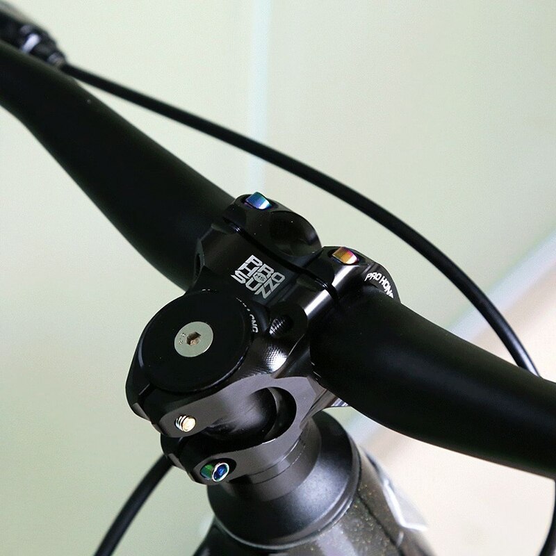 Bicycle Stem Bicycle Super Light Short Handlebar Stand Mountain Bike Scooter Standpipe Aluminum Alloy CNC 35MM Standpipe