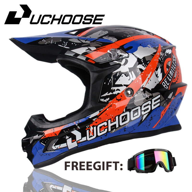 Enviar gafas DOT Adulto Mujer Hombres Cascos únicos Motocross Off Road Casco Downhill: Champán / XL