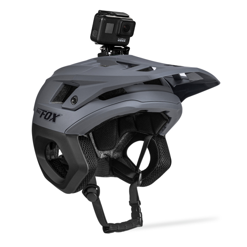 BATFOX 3/4 BMX Cykelhjelm MTB Off Road Halv Hjelm med Ørebeskyttelse - 52-62cm: L / Gul