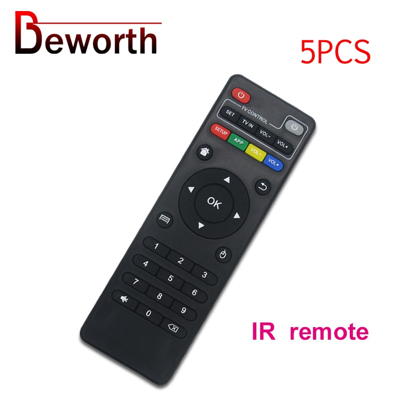 5pcs IR Remote Control For Android TV Box H96 pro X96 TX3 mini Replacement Remote Controller