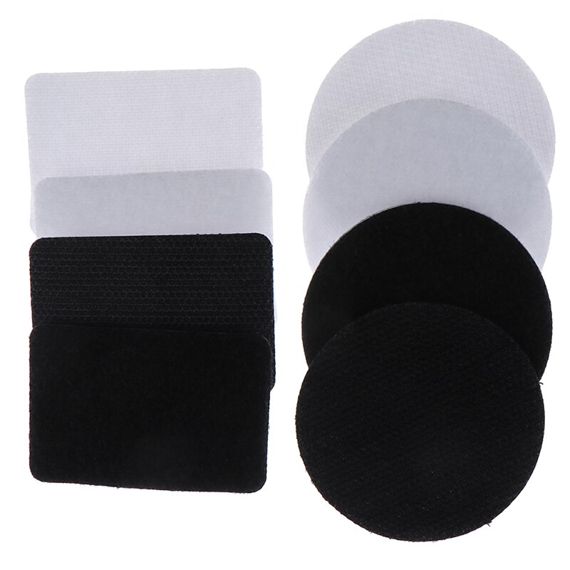 5pairs Anti-slip Seamless Double-sided Fixed Velcro Adhesive Sofa Bed Sheets Rug Table Cloth Anti-running Floor Home Decoration
