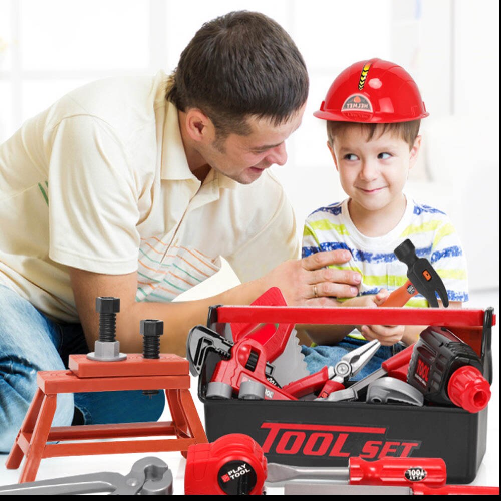 21-54 stücke Garten Werkzeug Spielzeug freundlicher vorgeben Spielen Werkzeugkasten einstellen Simulation Bohrer Schraubendreher Reparatur Werkzeug Bausatz Haus Spielen spielzeug