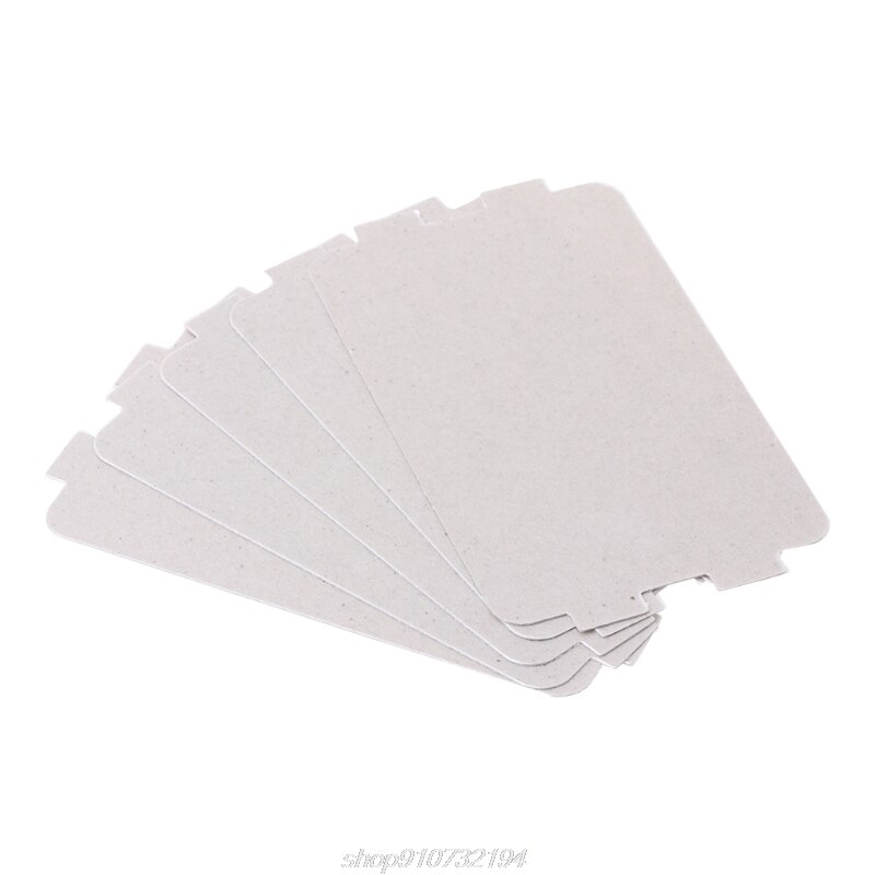 5Pcs Microwave Oven Mica Plate Sheet Thick Replacement Part 107x64mm For Midea N05 20