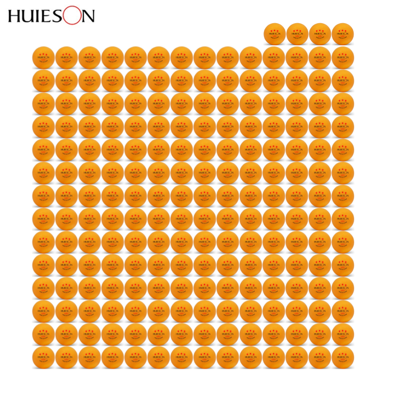 50/100/200 PCS/Carton Huieson G40 + Pingpongballen ABS Plastic Tafeltennisbal voor professionele Club Training