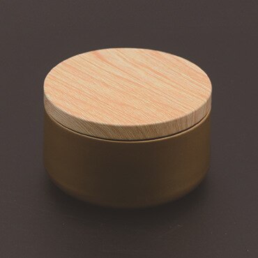 12Pcs Round Metal Tin Box with Lid Bulk Candle Tin Black Gold Jar Storage Empty Pot Plain Screw Top Cans Cosmetic Container: gold 1