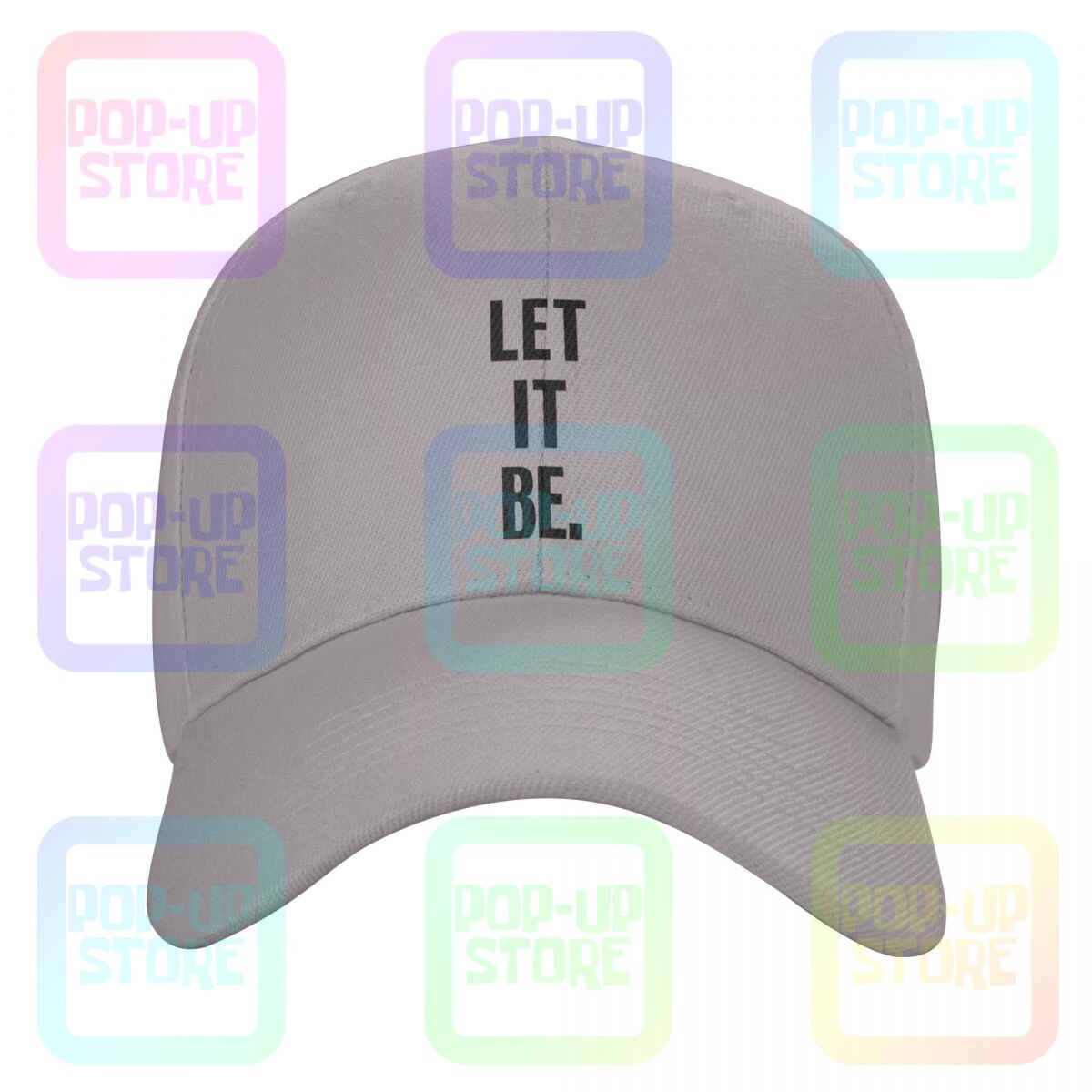 Gorra de béisbol Let It Be Tumblr, gorra de béisbol de la mejor música para conductores de camiones, , grandes ofertas, el mejor vendedor: Gris