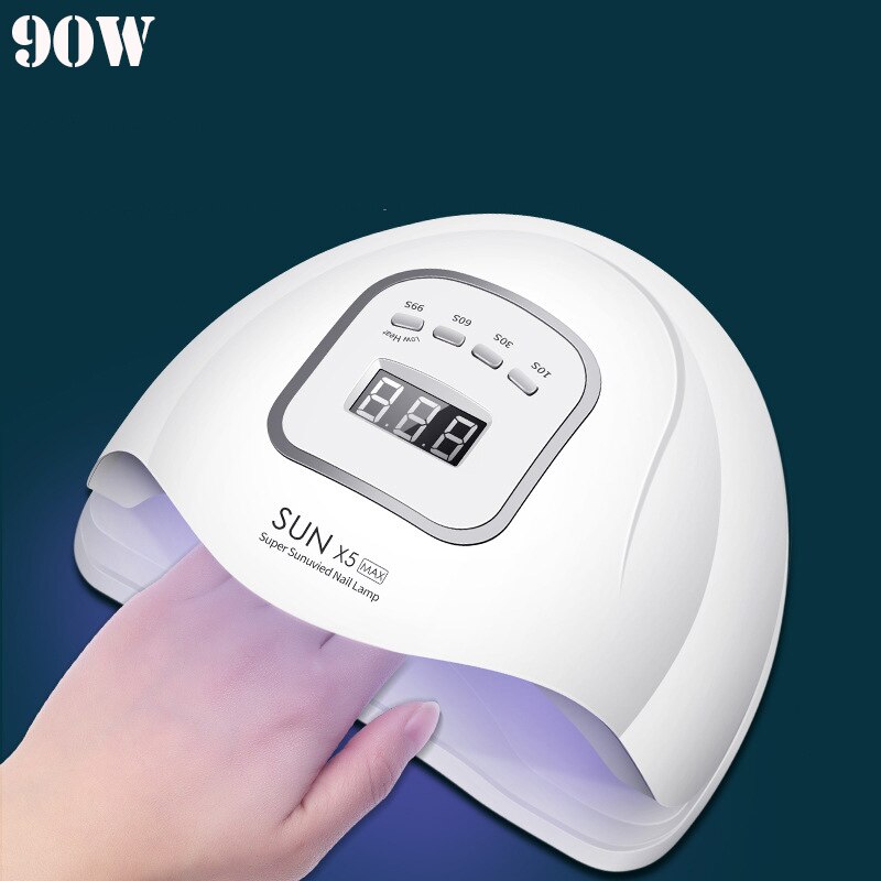 Nagel uv lampa gel polish torktumlare uv härdande ljus manikyr maskin hög effekt nagel led lampa: Oss
