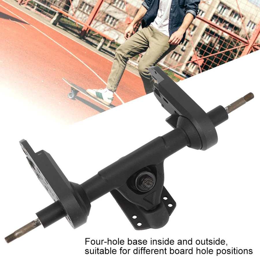 9in Electric Skateboard Bridge Bracket Metal Four-Wheel Electric Skateboard Bridge Bracket Accessory