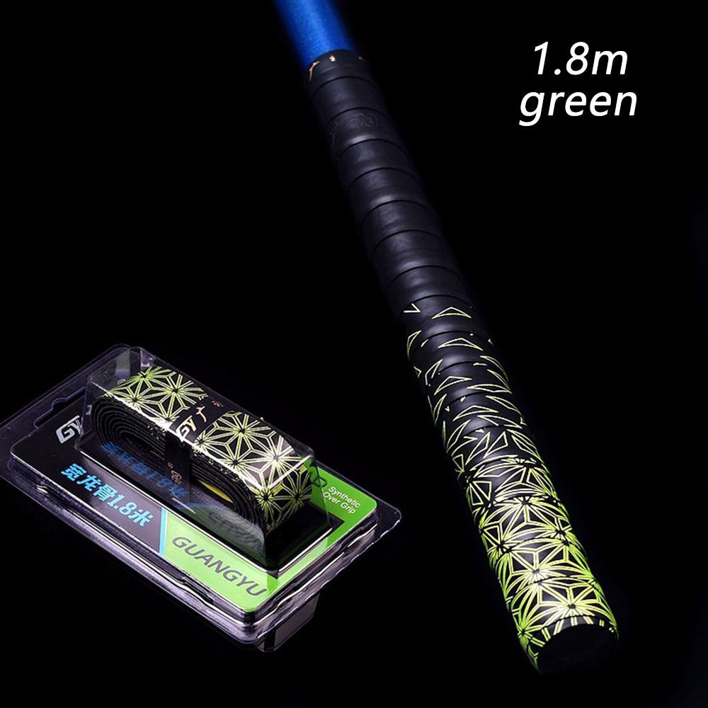 18m antypoślizgowa wędka taśma ochronna robić deskorolki zagęścić sport potnik kil projekt uzwojenia nad rączka rowerowa robić rakiety tenisowej: zielony