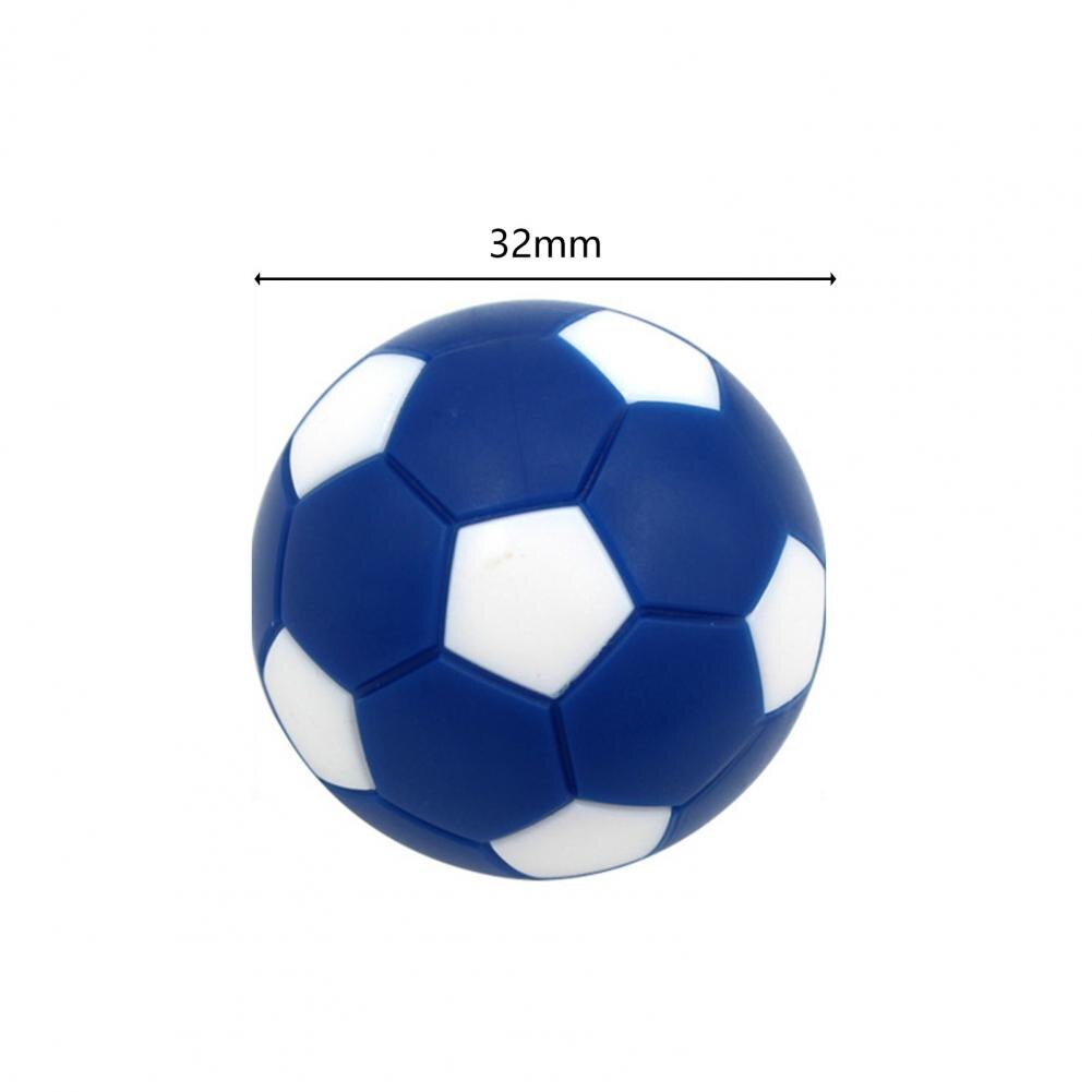6Pcs Tabelle Fußball Ball blickfang Mini Fußball Ball Ersatz Tabelle Fußball Ball Multicolor Foosball Mini Ball für innen