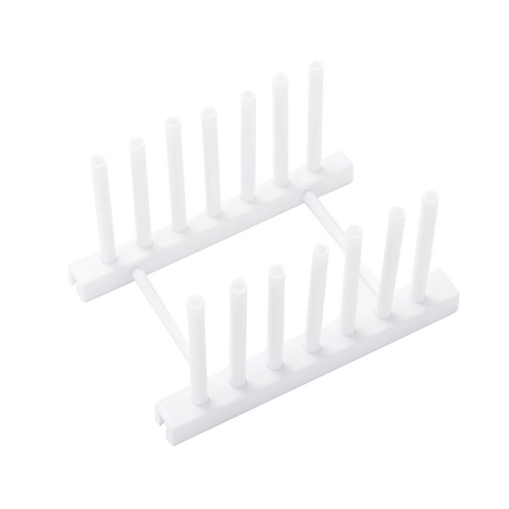 Pot réglable porte-couvercle mural support suspendu pour Pan Pot couvercle support cuisine organisateur en plastique cuisine support de rangement: white A