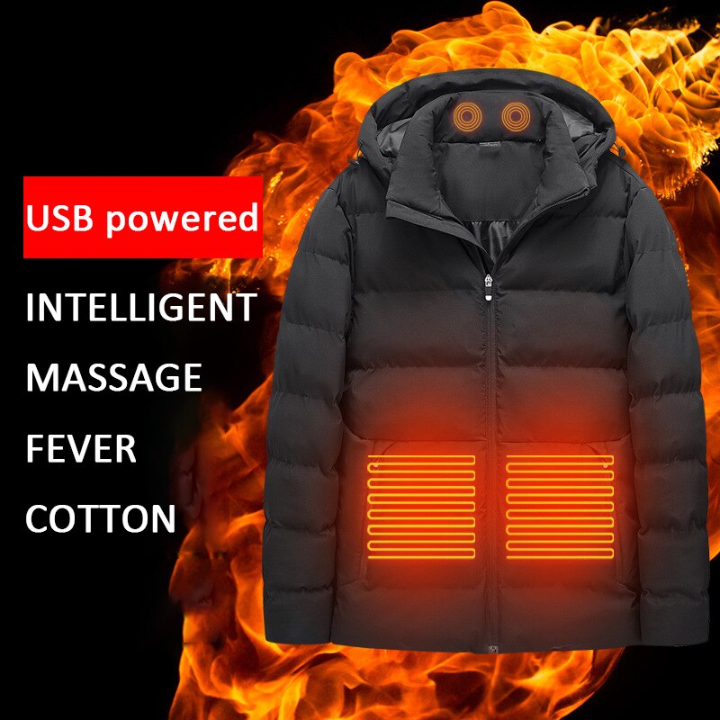 Vestes de cyclisme veste chauffante électrique USB Rechargeable en plein air hiver chauffé gilet thermique hommes randonnée chauffage gilets