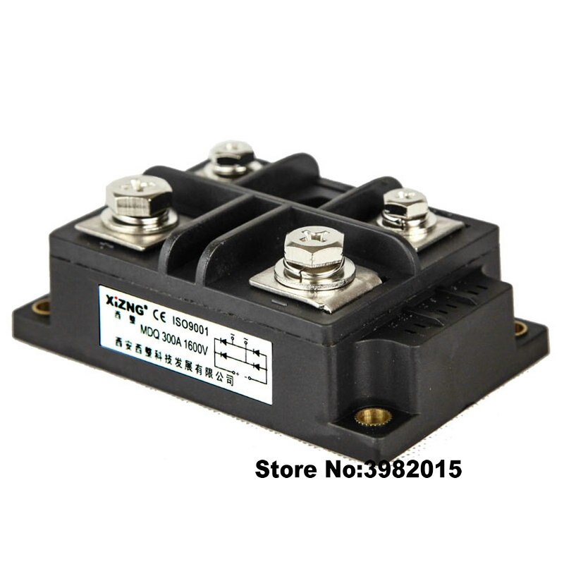 Redresseur Pont Diode 60A/1600V MDQ - Monophasé 4 Bornes Boîtier Plastique