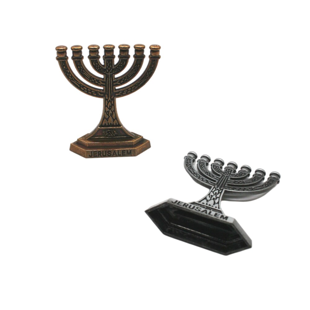 Mini Menorah Woondecoratie Judaica Israël Decor Jeruzalem Kandelaars Mezuzah