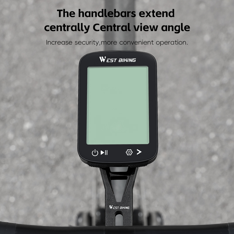 Soporte para ordenador de ciclismo WEST BIKING para Garmin/Bryton/Wahoo, velocímetro, luces y soporte para cámara, accesorios para bicicleta de montaña y carretera