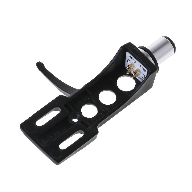 Turntable Headshell Mount Universal LP Phono Cartridge Replacement Phonograph Head Holder Stylus Lead Wire N0HC