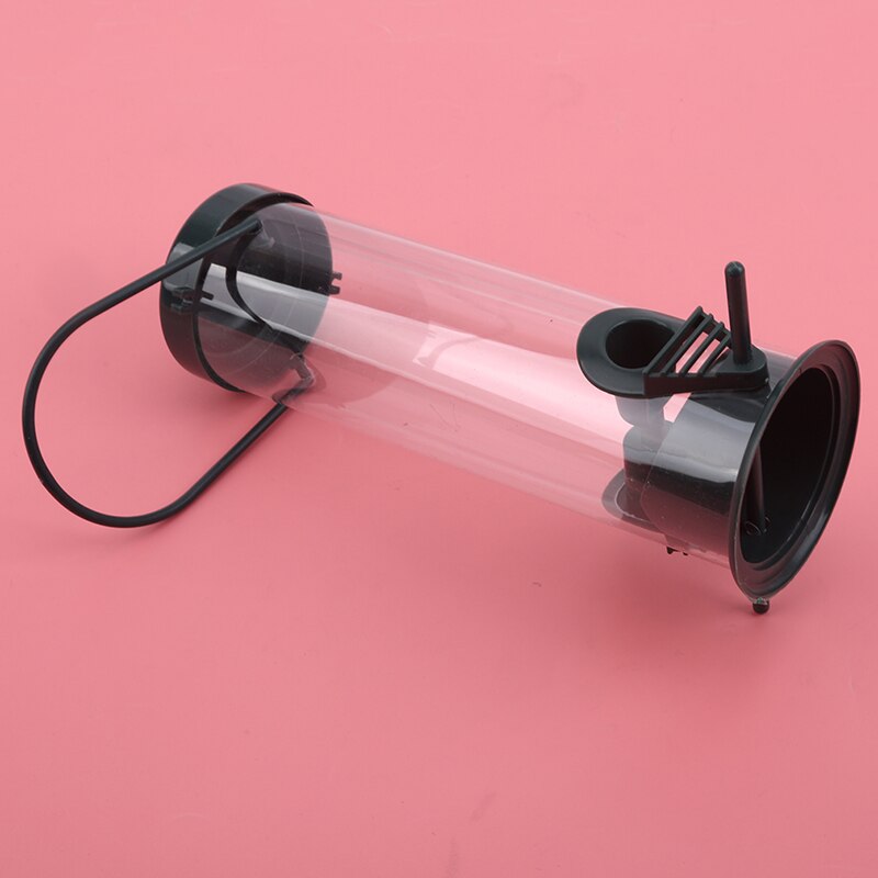 Kæledyr feeder fugle foderautomater foderstation hængende have fugle mad dispenser feedere udendørs plast træ haven dekoration