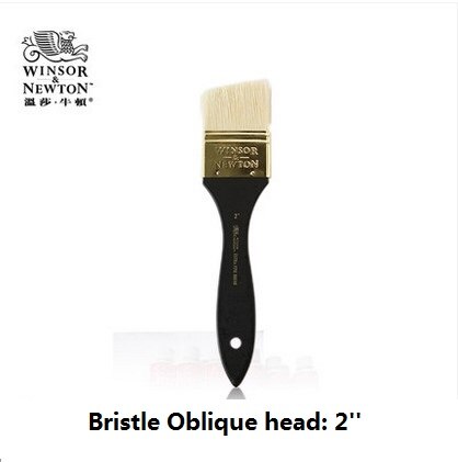 WINSOR&NEWTON Bristle Extra fine brush Oil and Acrylic painter artist special Paint Brush: Oblique head  2