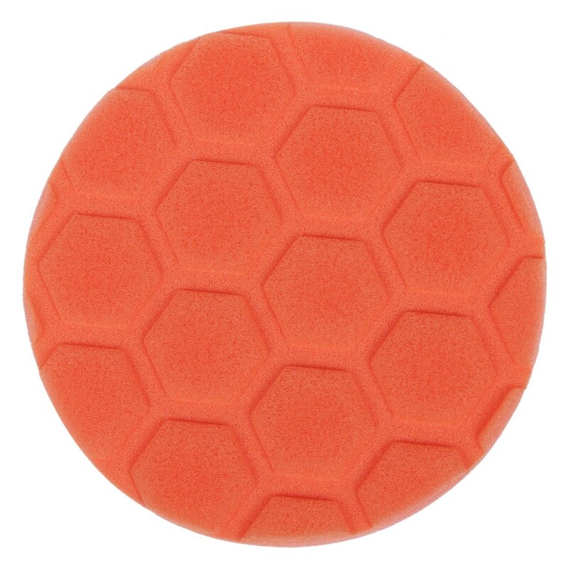 6 Pcs Hex-Logic Buff Buffering Polishing Pad Kit for Auto Car Polisher 3 Inch & 4 Inch