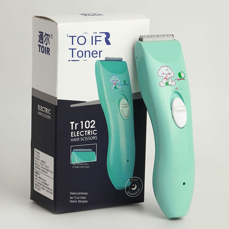 Baby Electric Baby Hair Trimmer Hair Clipper Baby Hair Care Cutting Remover Rechargeable Quiet Kids Infant Women Pet Hair Shaver