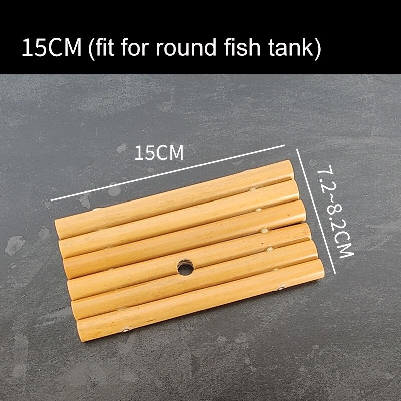 3 in 1 Aquarium Filter Box Bamboo Tube Type Water Flow Device Small Top-mounted External ABS Fish Tank Filter Water Purification: 15cm