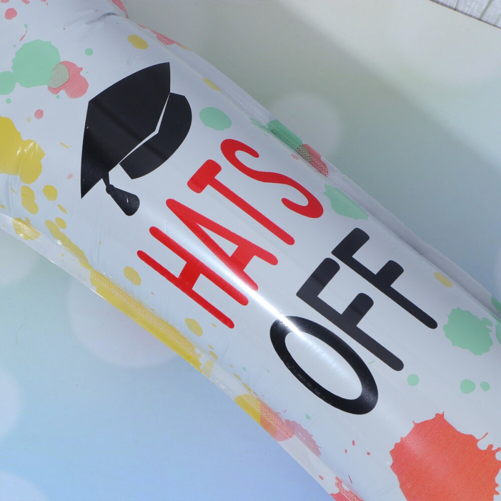 3pcs Graduation Photo Frame Inflatable Photo Booth Prop Balloons School Party Selfie Supplies Decoration for Students