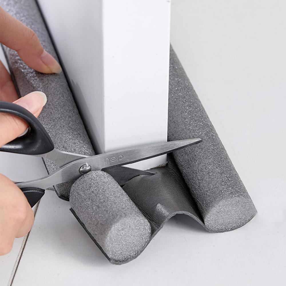Door Bottom Sealing Strip Sound Insulation Cold Wind Dust Insect Repellent Adhesive Upgraded Adhesive Wind Resistant Sticker