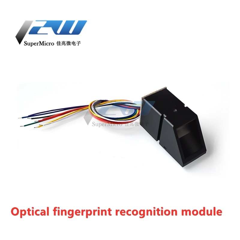 AS608 Fingerprint Reader Modul, Optische Fingerprint Sensor Modul für Arduino Schlösser, Serielle Kommunikation Interface