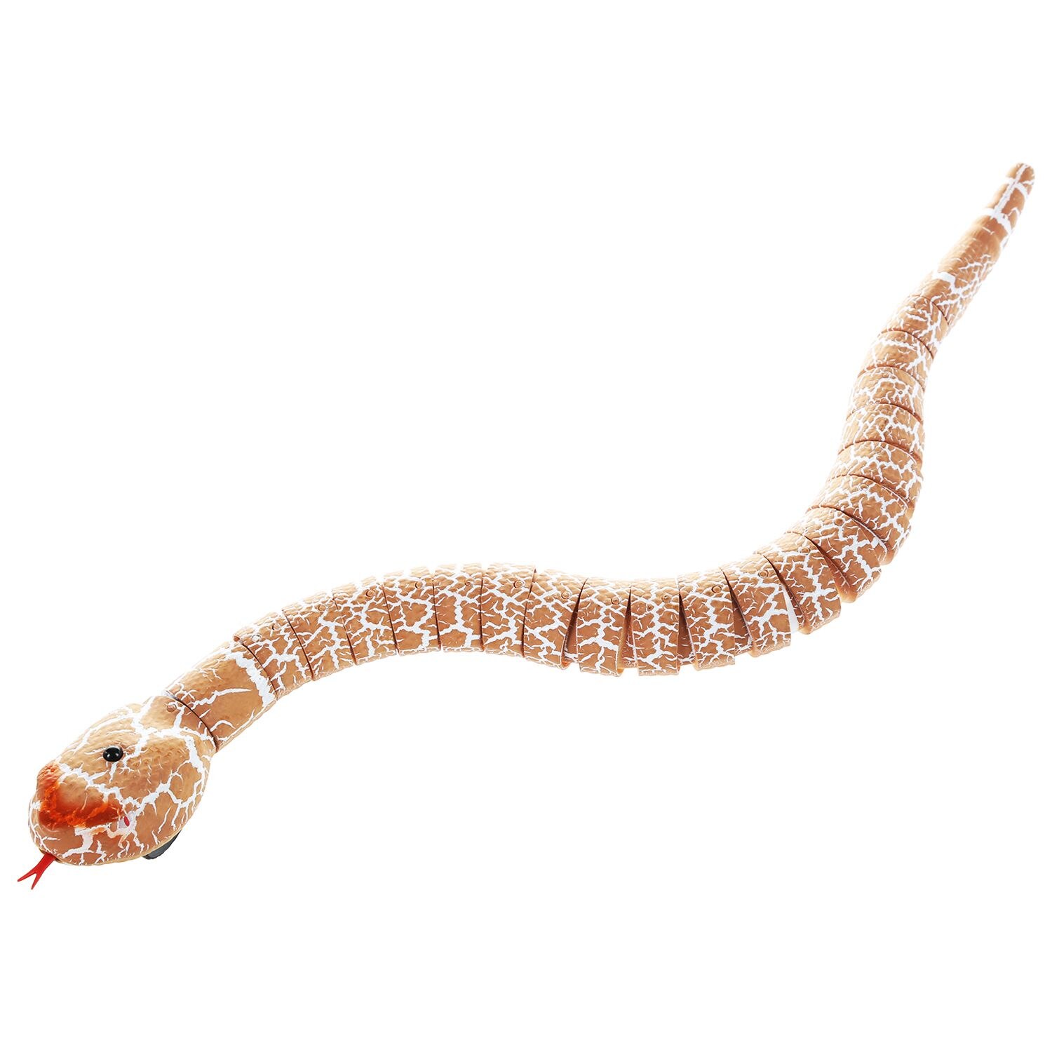 Lcll-rc slangelegetøj, genopladelig slange med fjernbetjening med interessante ægradiokontrollegetøj til børn: Gul