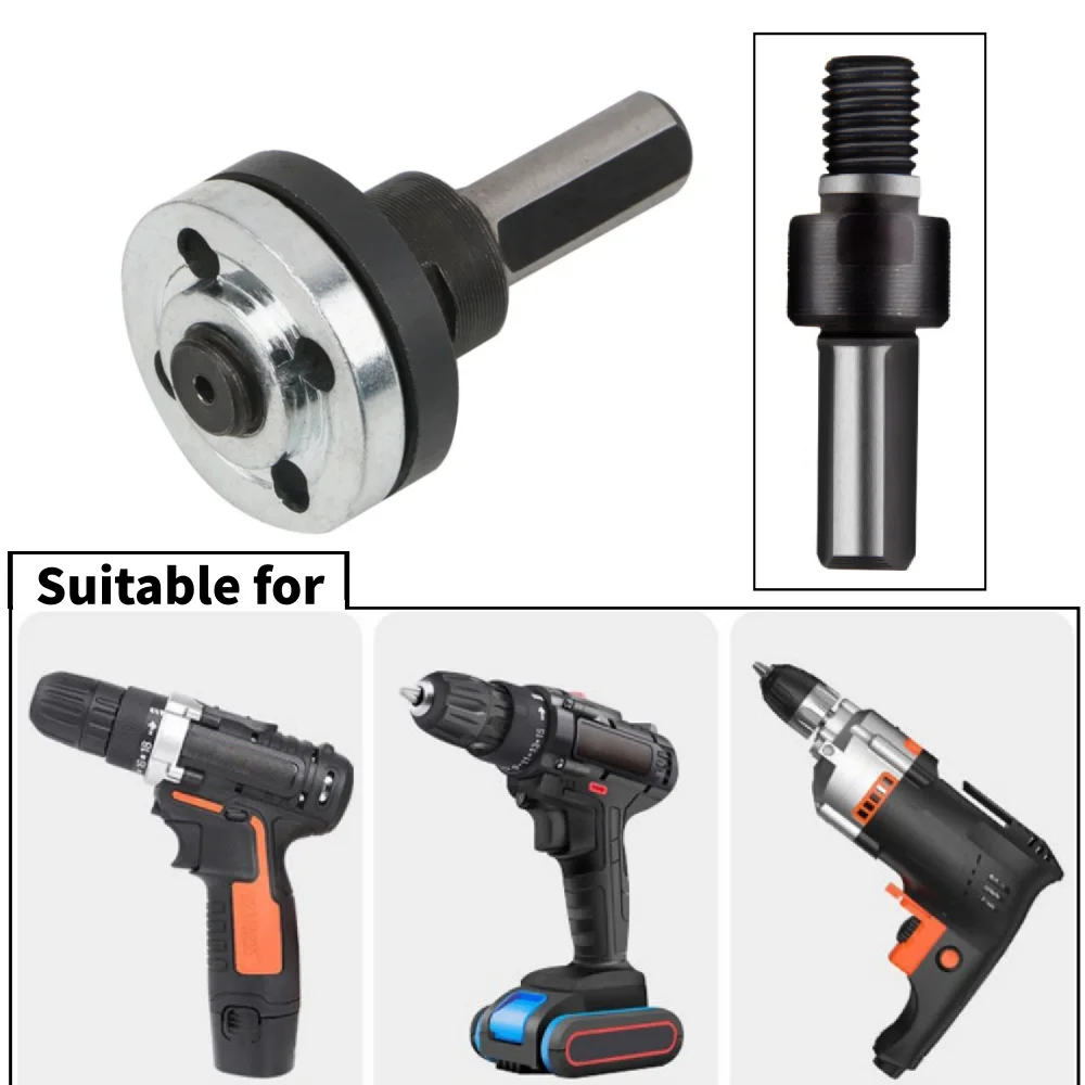 10mm Bohrmaschine Umwandlung Winkelschleifer Pleuel für Trennscheibe Polierscheibe Metall Griff Halfter Adapter