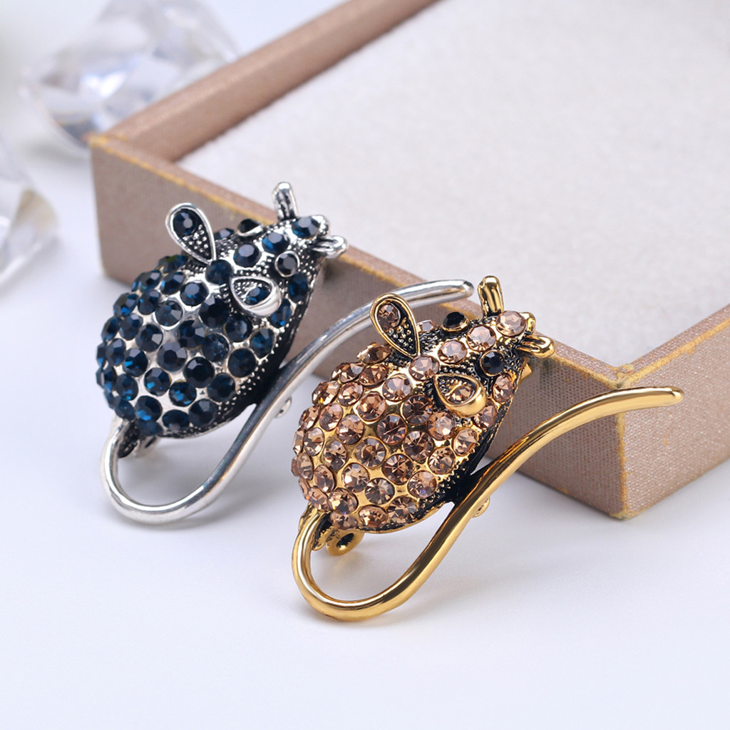 Ladys Animals Brooch Decorations Alloy Jewelry Lovely Girl Party Wedding