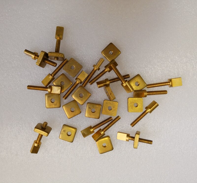 Top bronze rustfrit bolt og møtrik til surffin 4mm bolt og møtrik til sup center fin surf borad