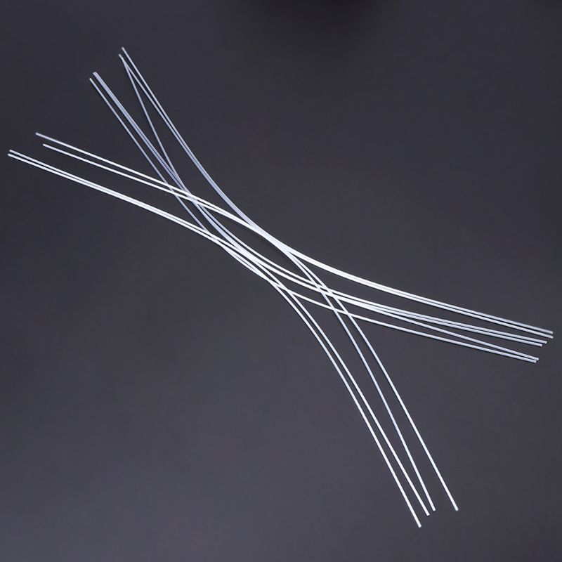 10 Pcs/Set Fishing Float Tail DIY Floats Hollow 0.8/1/1.2mm Inner Diameter Thicken Tackle Tube Transparent Rigging Accessories