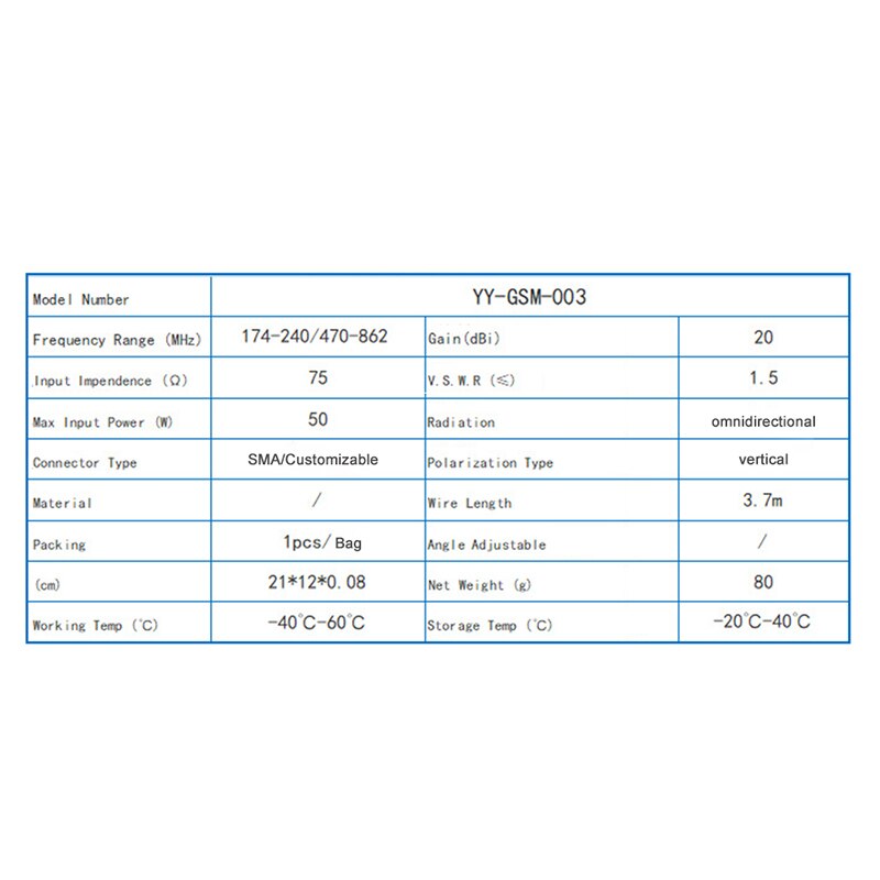 1PC Antenna HD TV DTV Box Digital TV Antenna Home TV Signal Receiver 200 Miles Booster Active Indoor Aerial HD Flat