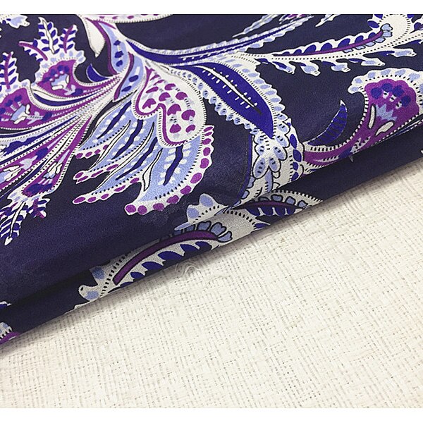Super Beautiful Elastic Silk Jockey Yarn 95% Silk 5% Spandex Silk Dress Fabric Comfortable, Air-permeable