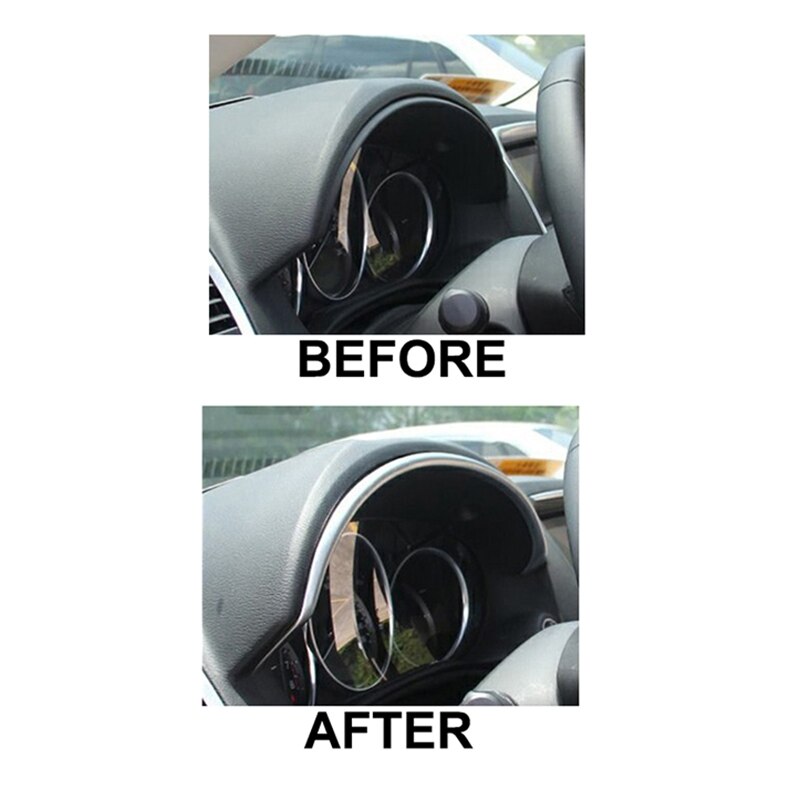 Instrumento Interior cromado Panel de tablero embellecedor cubierta bisel para Mazda Cx-5 Cx5 KE tira de bisel moldeado G