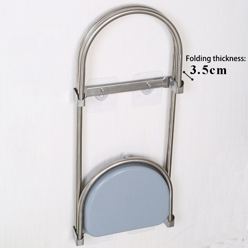 Foldable Umbrella Drying Rack Self Adhesive Umbrella Storage Rack Stainless Steel Wall Mounted Umbrella Holder
