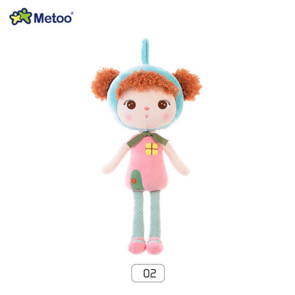 Metoo Baby Meisje Pop Cartoon Speelgoed Dieren Zacht Speelgoed Voor Meisjes Kinderen Jongens Kawaii Baby Pluche Speelgoed Verjaardagsfeestje