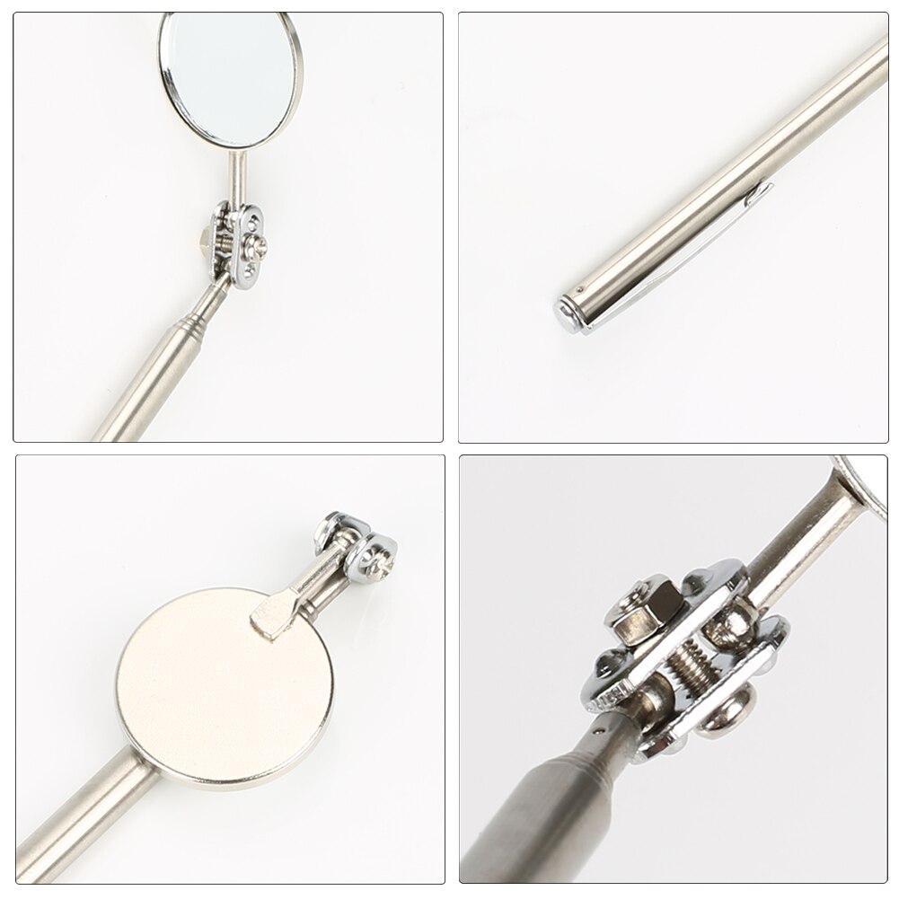 Telescoping Inspection Round Mirror Extending Car Angle View Pen Hand Tool VS998