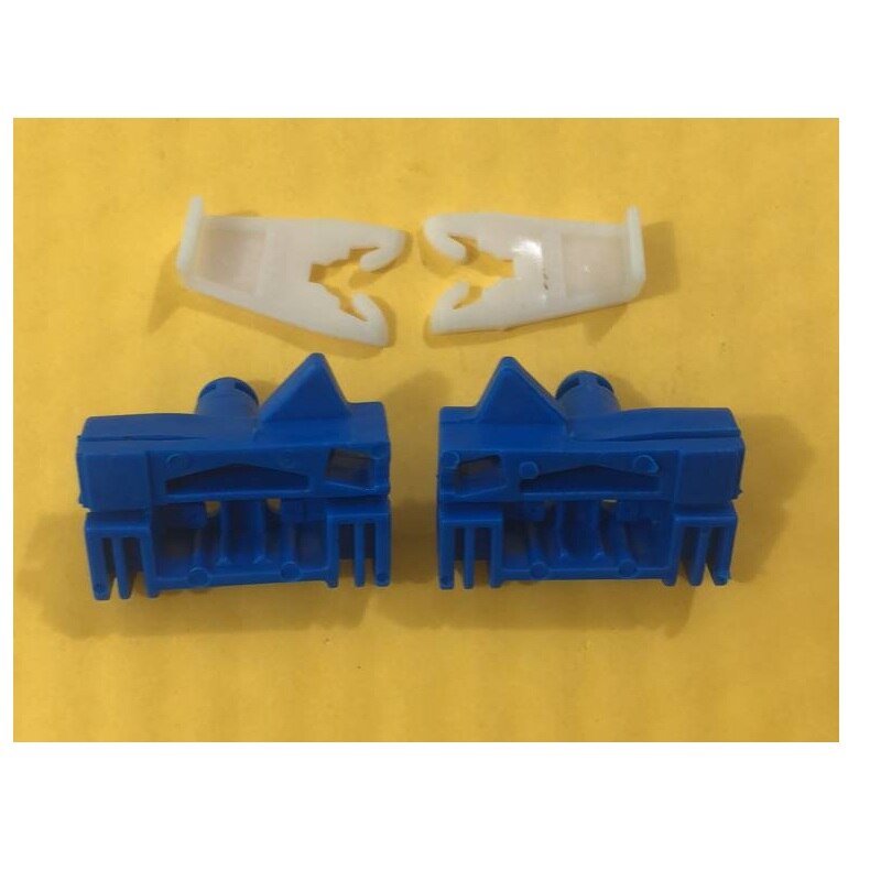 X2 set clips voor renault laguna  ii 2 raammechanisme reparatieset clip linksvoor/rechtsvoor 2001-2007