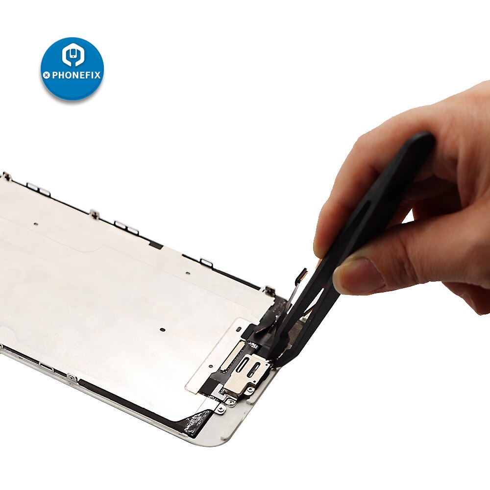 8 em 1 anti estática kit pinça eletrônica precisão curvada ponta reta pinças de plástico multifunções pcb reparação mão ferramentas conjunto