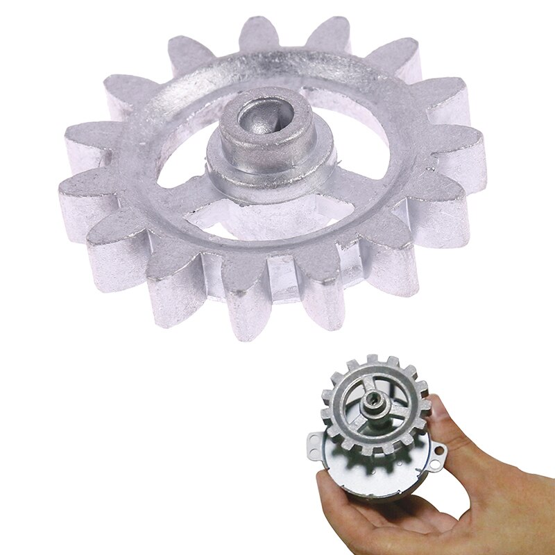 Barbecue Frame Gear DIY Part Useful Durable Heat Resistant Accessories Automatic Revolving Mini Hardware Wheel Aluminum