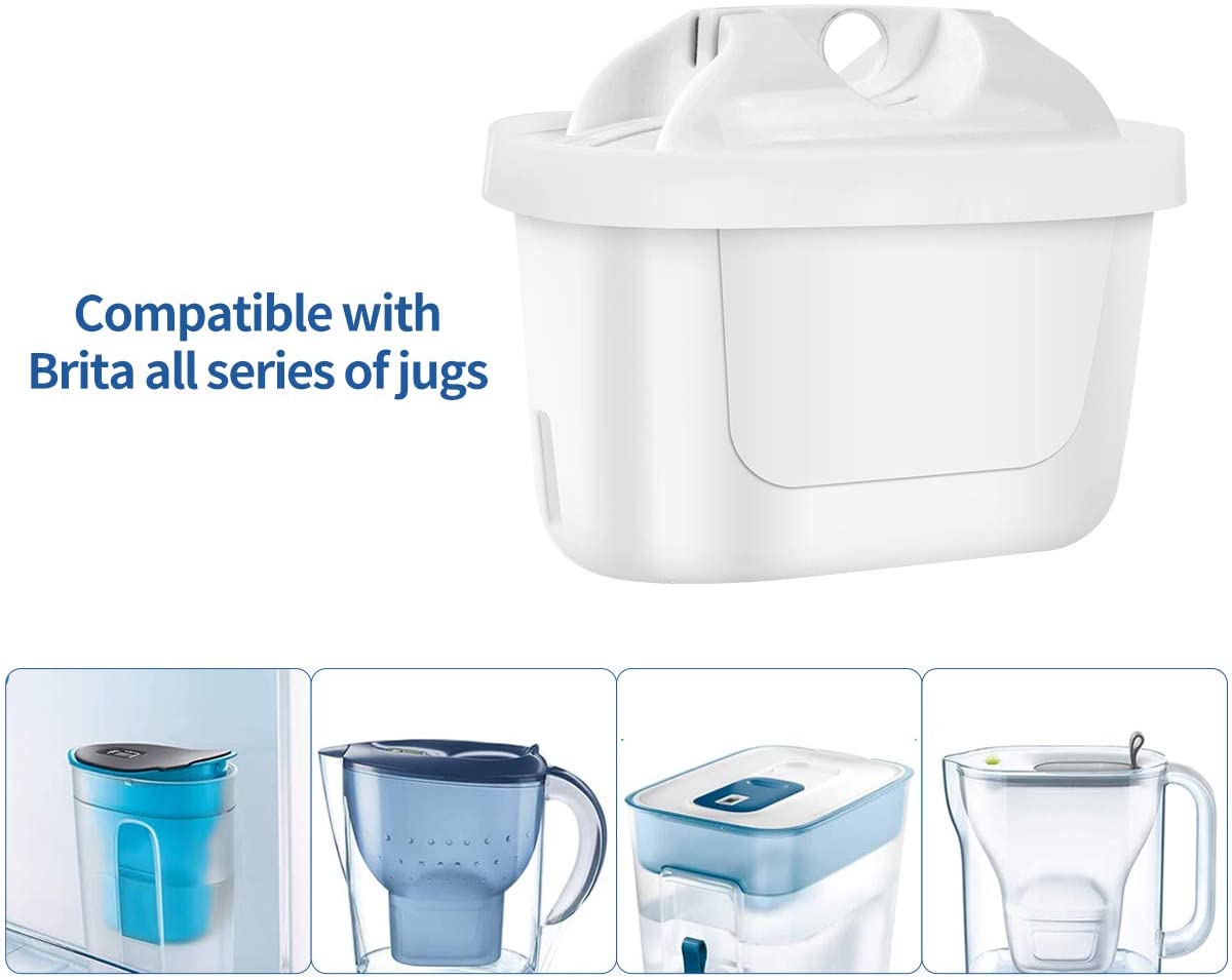 Replacement Water Filter Cartridge for Compatible with Brita Maxtra+,Cartridges for All Old BRITA Water Filters