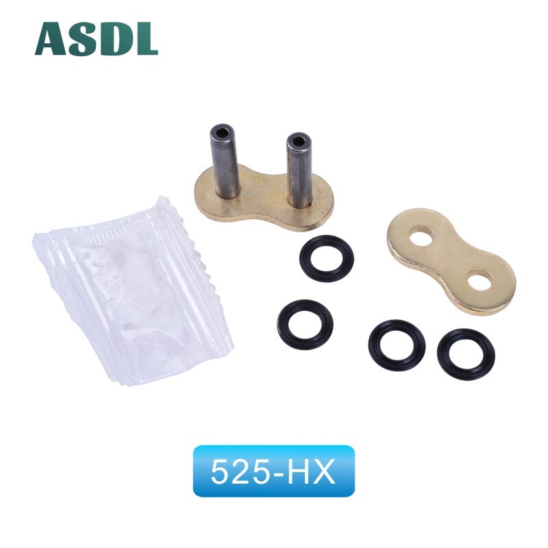 525 525ho 525hx o-ring x-ring motocicleta clipe de corrente rebite junção conector fivela link: 1pcs 525HX