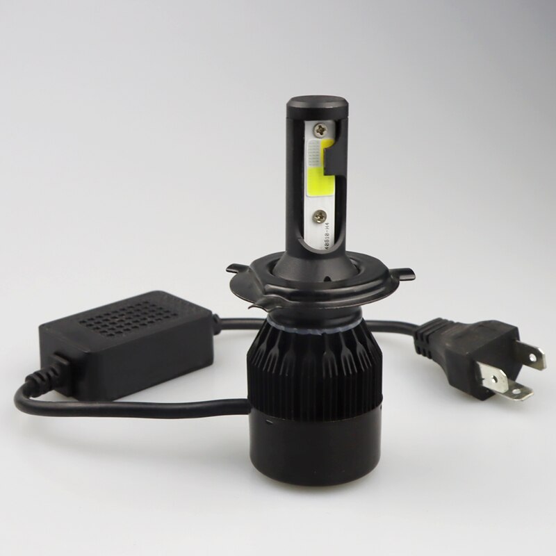 2PC Drei Farbe C6 Auto Scheinwerfer Aluminium 12V 36W 4800LM LED Scheinwerfer für Auto H1 H4 H7 h8 H9 H11 H13 Kolben LED Scheinwerfer Lampen